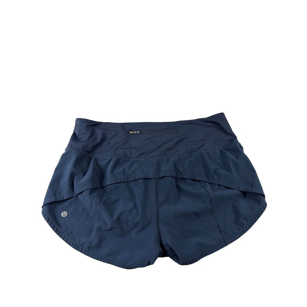 Lululemon Speed Up High-rise Lined Short Size 10 Navy